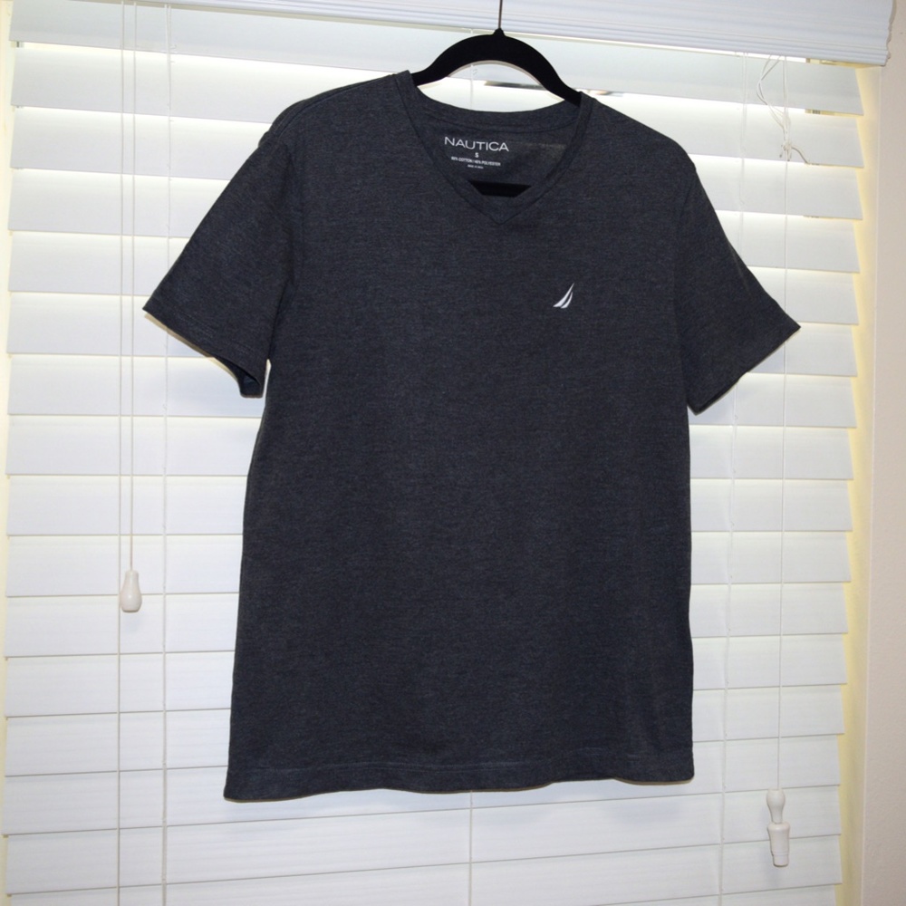 Nautica grey men's shirt size Small